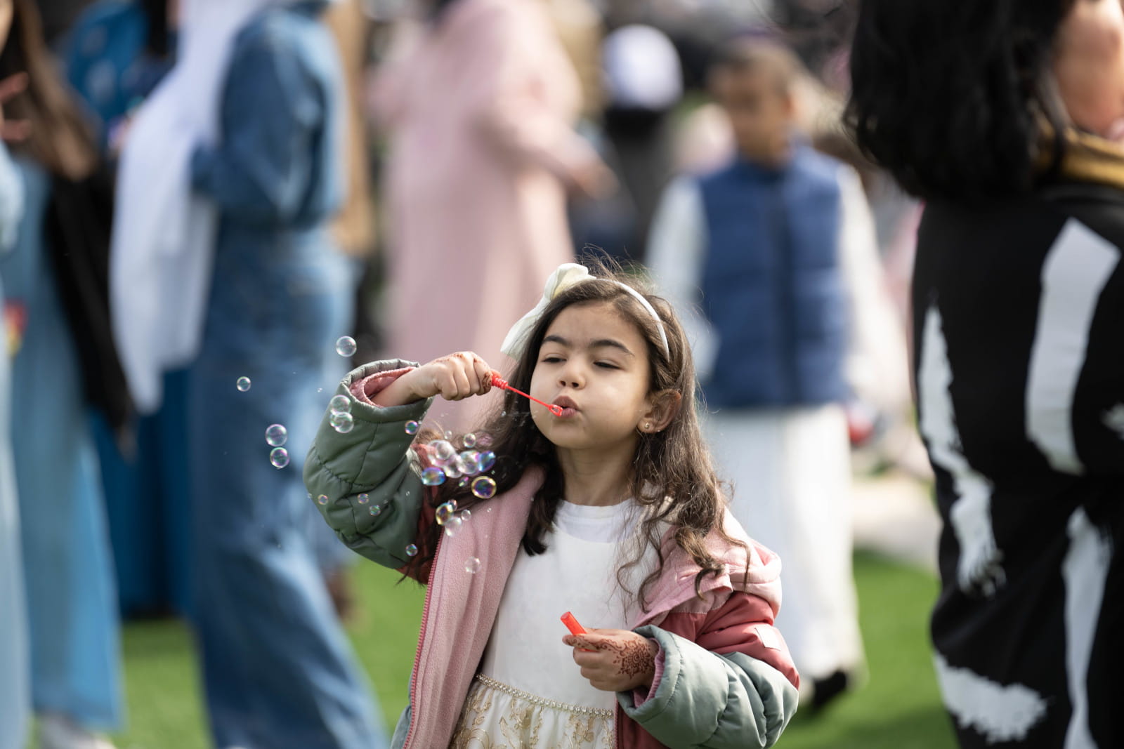 Eid prayer celebration at Malden Islamic Center 3